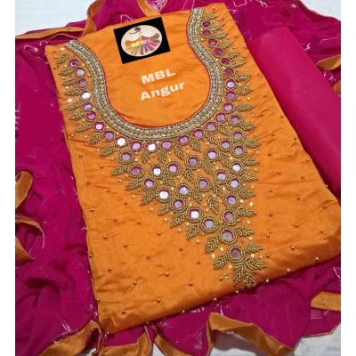 Modal Chanderi Cotton Suit